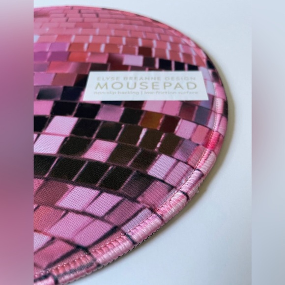 Pink Disco Mousepad - Picture 1 of 6
